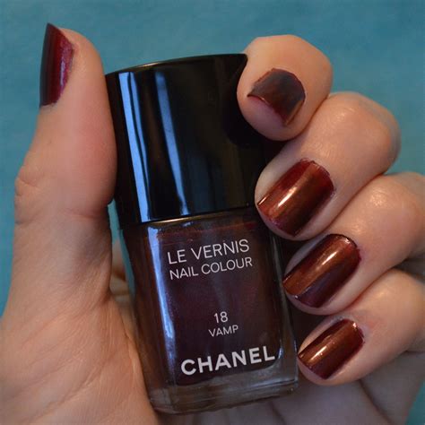 chanel nail polish black pearl dupe|chanel's vamp nail polish.